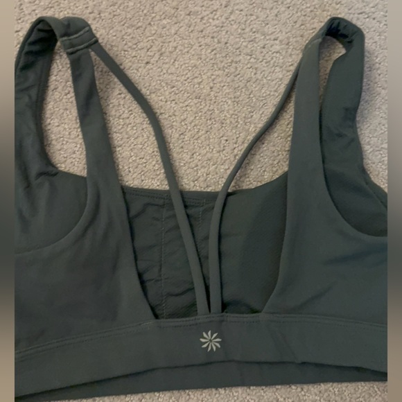 Athleta Exhale Sports Bra- Lot of 5 (Pink/Gray/Navy/Blk/White)- Women’s Sz Small - Picture 2 of 9